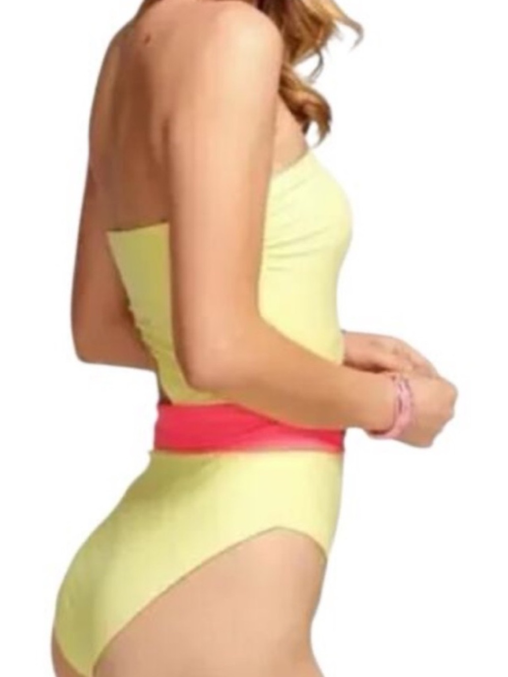 NWT Ramy Brook Gigi Colorblock Monokini Cut Out Swimsuit Resortwear Vacation - Picture 4 of 8